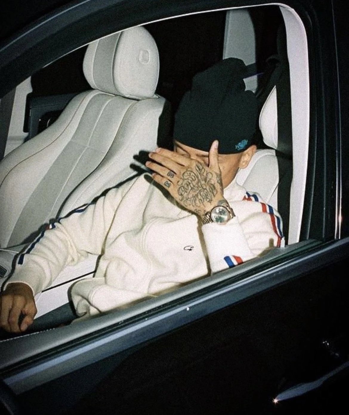 Off-White Ribbed Crewneck Sweater Beige - 8