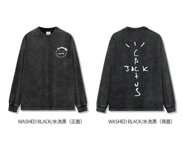 Cactus Jack Smiley Face Crewneck Beige Hoodie - 8