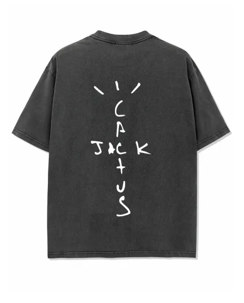Cactus Jack Smiley Face Crewneck Beige Hoodie - 5