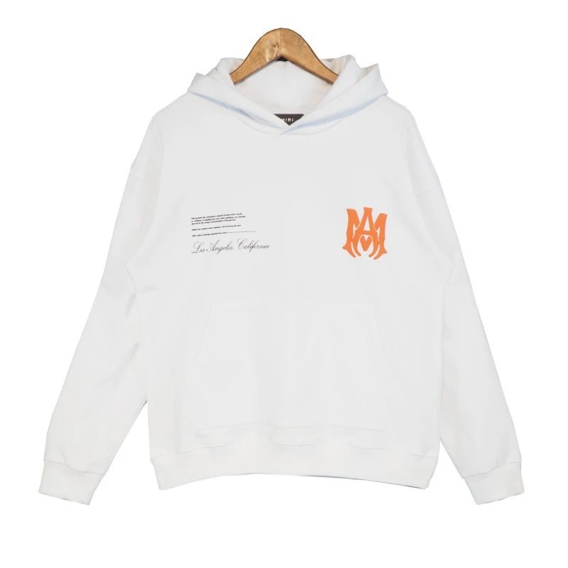 Amiri Hollywood Logo Hoodie Pink - 40