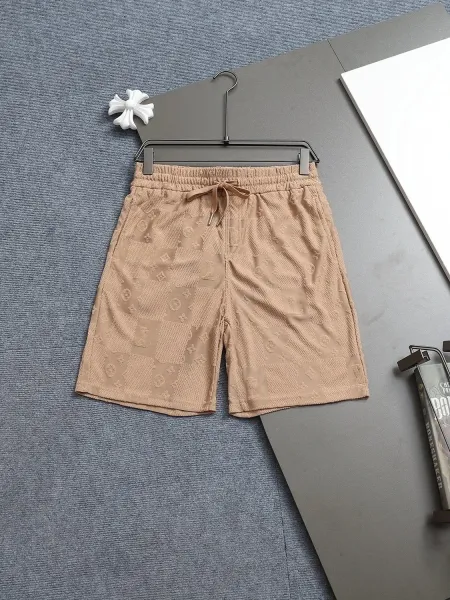 Louis Vuitton Monogram Jacquard Shorts Beige Shorts - 1