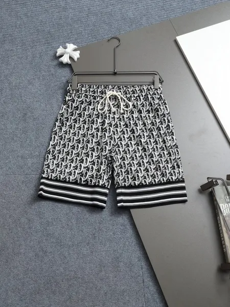 Gucci Web Stripe Shorts Gray - 24