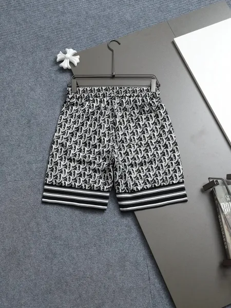 Gucci Web Stripe Shorts Gray - 25