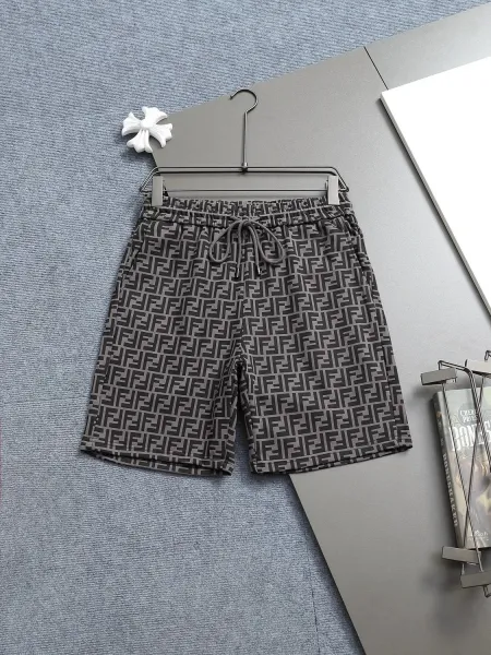 Gucci Web Stripe Shorts Gray - 27
