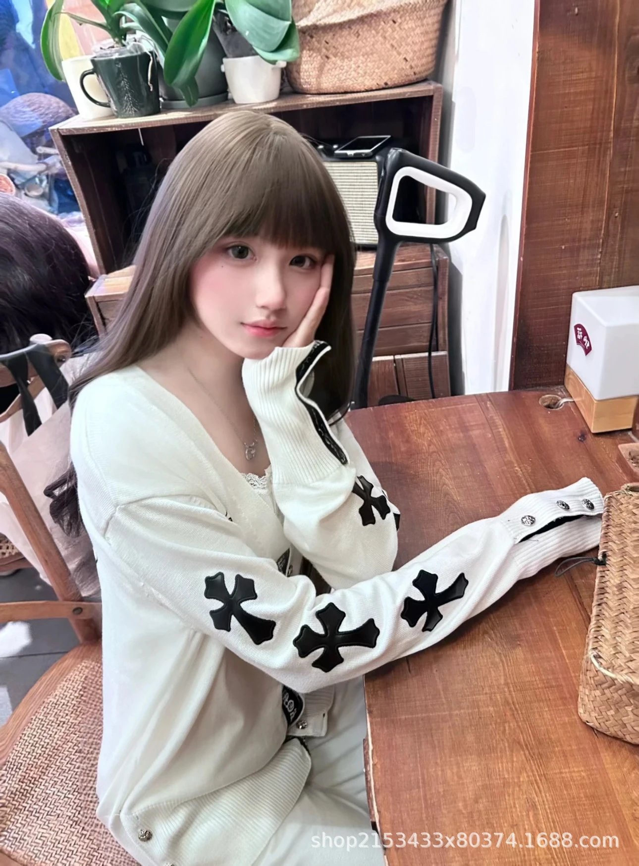 Knit Cardigan Sweater photo 7