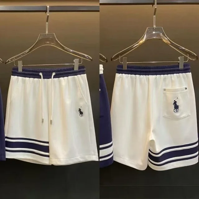 Polo Ralph Lauren Shorts Embroidered Pony Contrast Striped product detail image 3