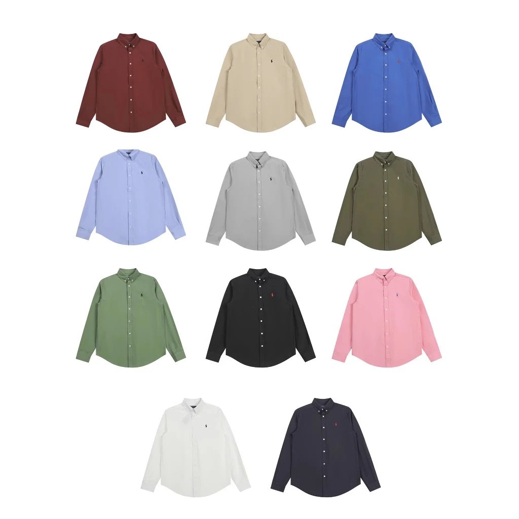 Classic Embroidered Oxford Shirt Unisex
