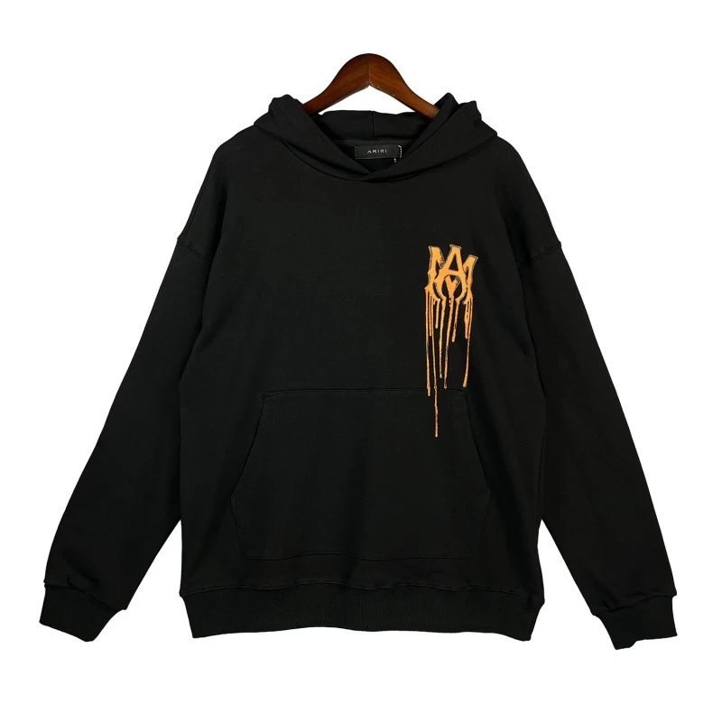 Amiri Hollywood Logo Hoodie Pink - 43