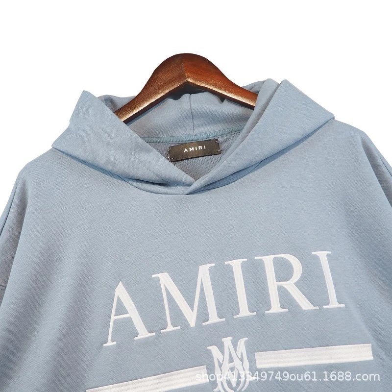 Amiri Hollywood Logo Hoodie Pink - 76