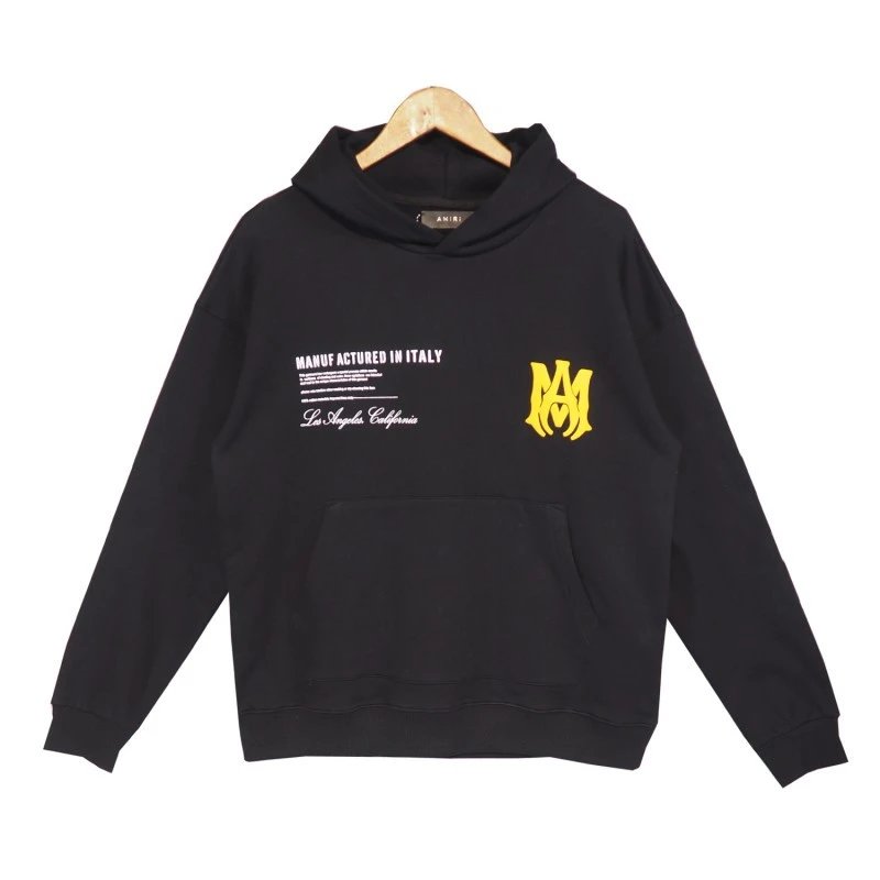 Amiri Hollywood Logo Hoodie Pink - 39