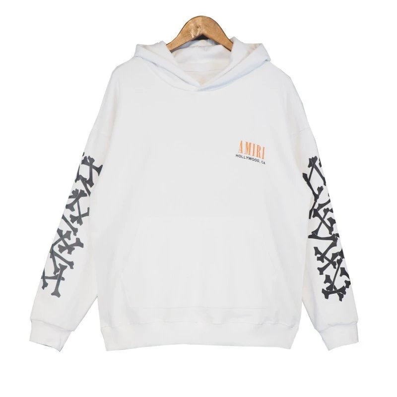 Amiri Hollywood Logo Hoodie Pink - 36