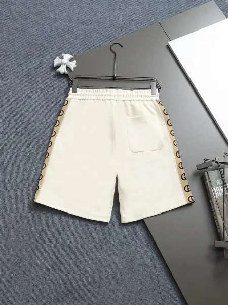 Gucci Web Stripe Shorts Gray - 36
