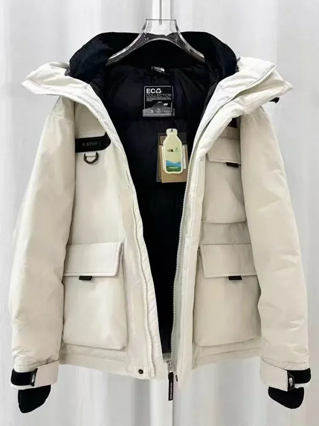 The North Face Down Jackets Hooded Multi-Pocket Jacket product detail image 2