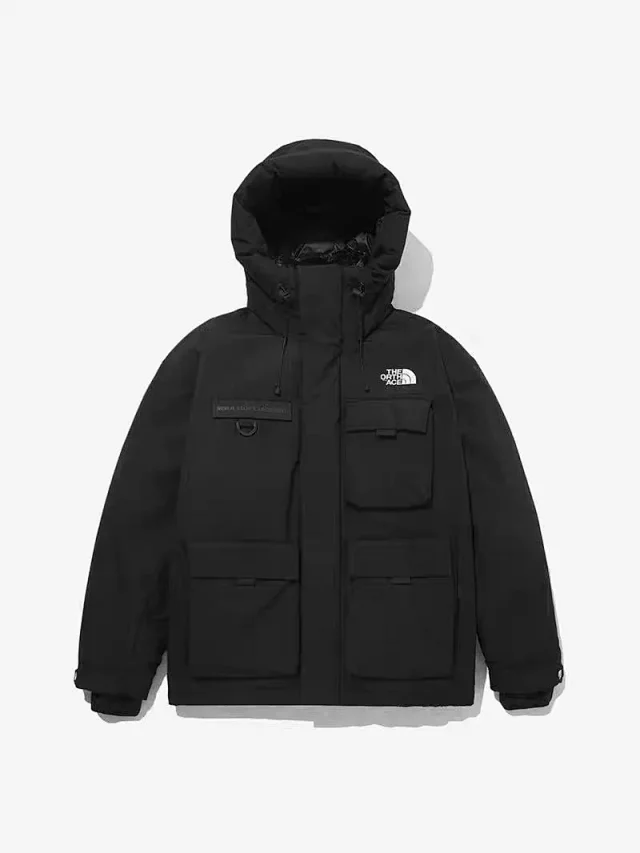 The North Face Down Jackets Hooded Multi-Pocket Jacket product detail image 3