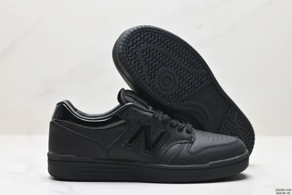 New Balance 550 Black Gray White Sneakers - 17