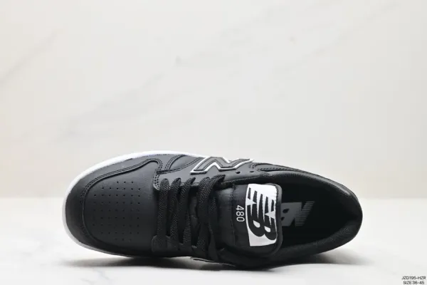 New Balance 550 Black Gray White Sneakers - 24