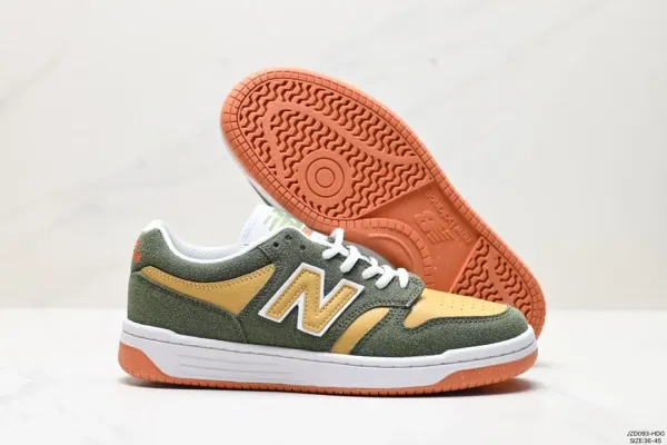 New Balance 550 Black Gray White Sneakers - 47