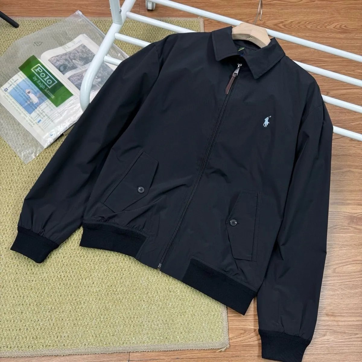 #黑色【翻领拉夫】纯原品质行政夹