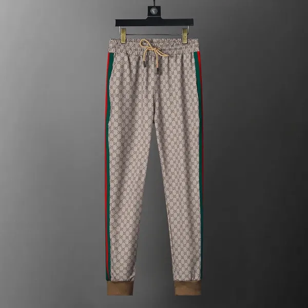 Gucci GG Supreme Tracksuit Beige Red Green - 6
