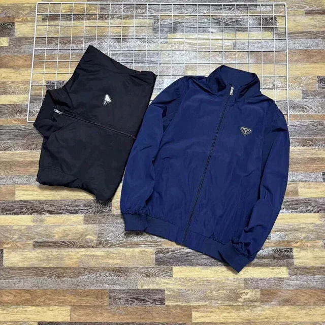 Prada Jackets Stand-Collar Zip-Up Jacket product detail image 2