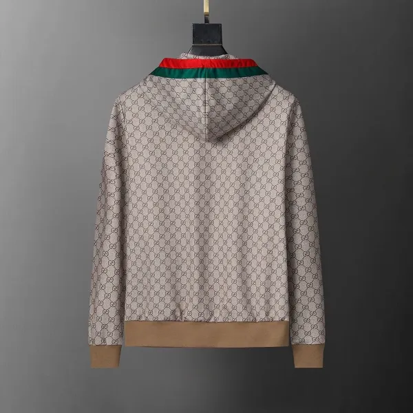Gucci GG Supreme Tracksuit Beige Red Green - 5