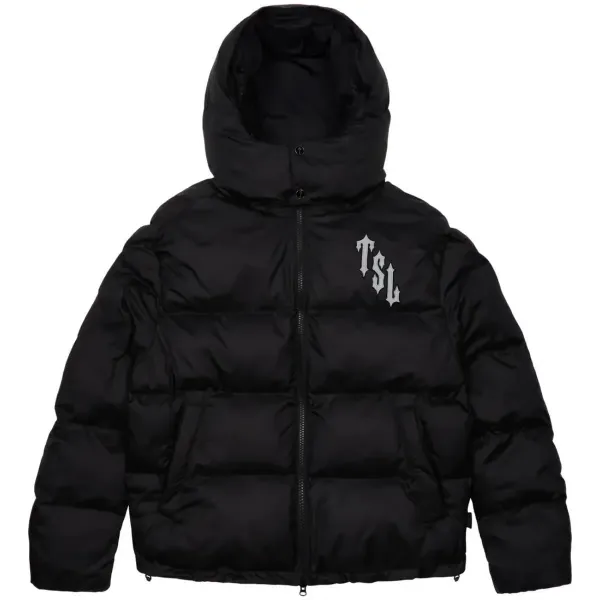 Saint Tears TSL Logo Black Down Jacket - 4