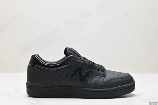 New Balance 550 Black Gray White Sneakers - 15