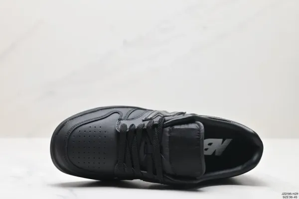 New Balance 550 Black Gray White Sneakers - 16