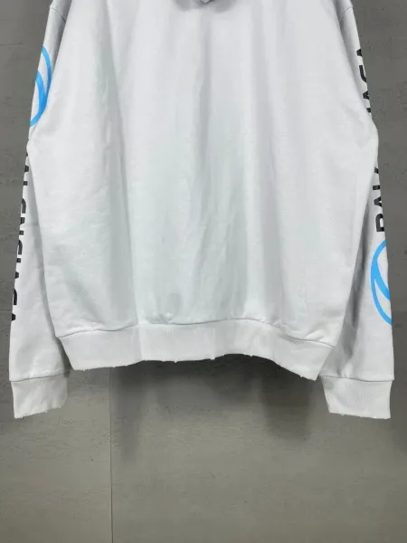 Balenciaga Authentic Sports Apparel Hoodie Black - 4
