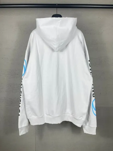 Balenciaga Authentic Sports Apparel Hoodie Black - 7