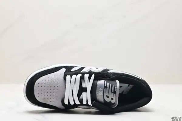 New Balance 550 Black Gray White Sneakers - 37