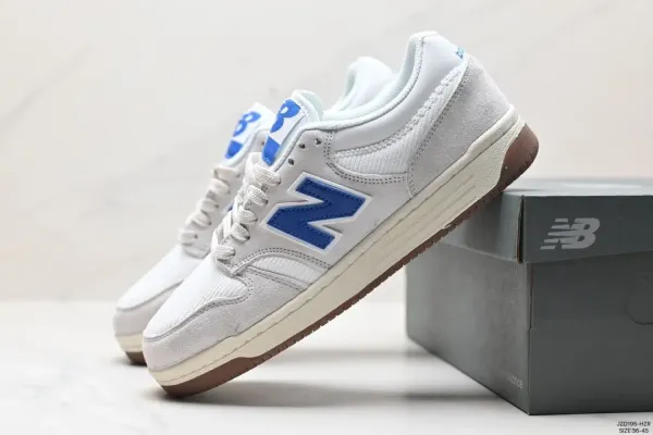New Balance 550 Black Gray White Sneakers - 49