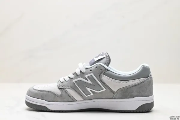 New Balance 550 Black Gray White Sneakers - 20