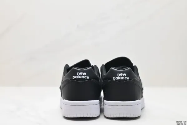 New Balance 550 Black Gray White Sneakers - 26