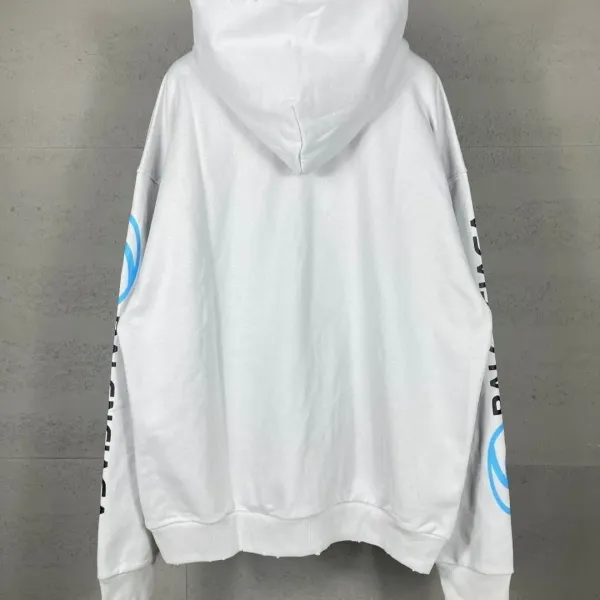 Balenciaga Authentic Sports Apparel Hoodie Black - 3
