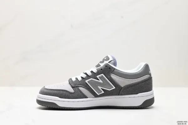 New Balance 550 Black Gray White Sneakers - 42