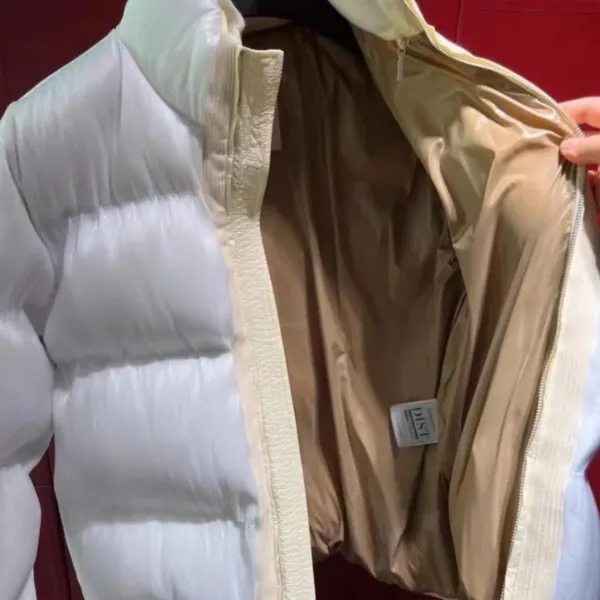 Moncler Genius Down Jacket Gray Marble Print - 13