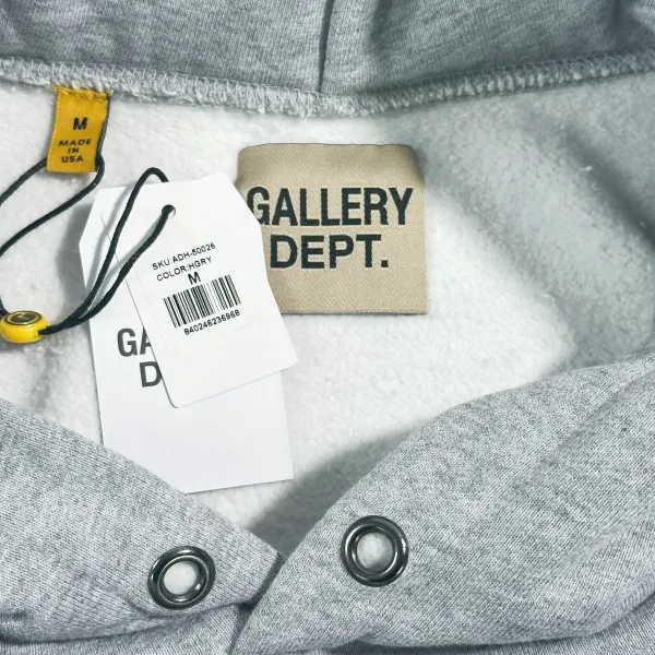 Gallery Dept. Gallery Dept. Paint Palette Hoodie Gray - 5