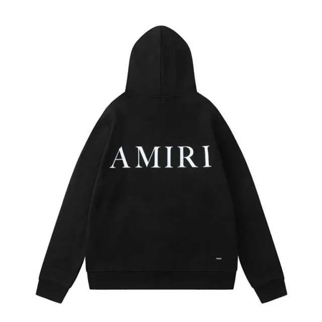 AMIRI Hoodies & Sweatshirts Logo Print Pullover Hoodie product detail image 5