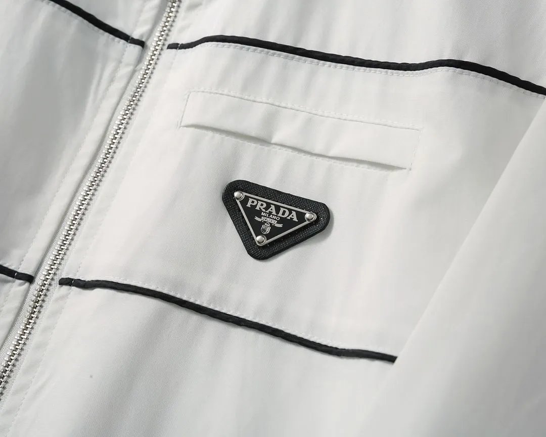 Prada Re-Nylon Bomber Jacket Black - 6
