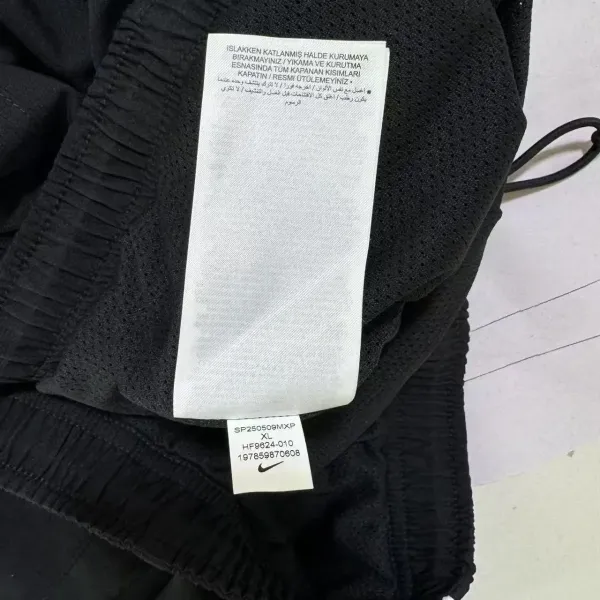 Nike Windrunner Jacket Black with White Piping - 8