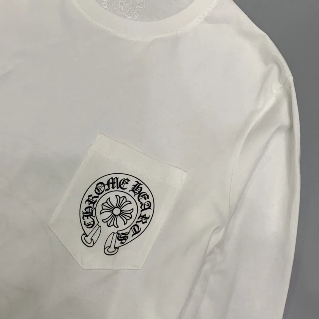 Chrome Hearts Las Vegas Long Sleeve T-Shirt White - 16