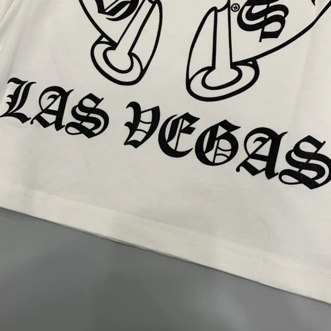 Chrome Hearts Las Vegas Long Sleeve T-Shirt White - 20