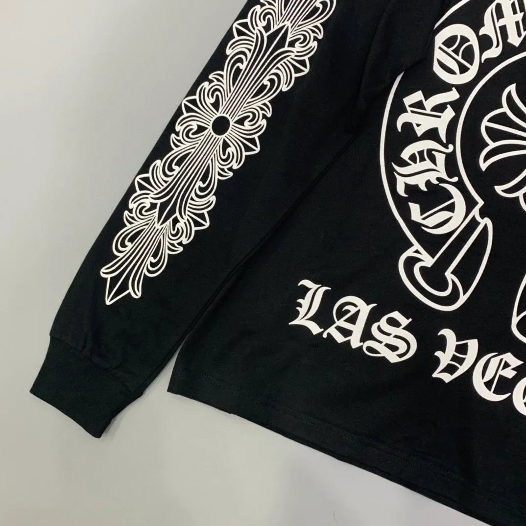 Chrome Hearts Las Vegas Long Sleeve T-Shirt White - 10
