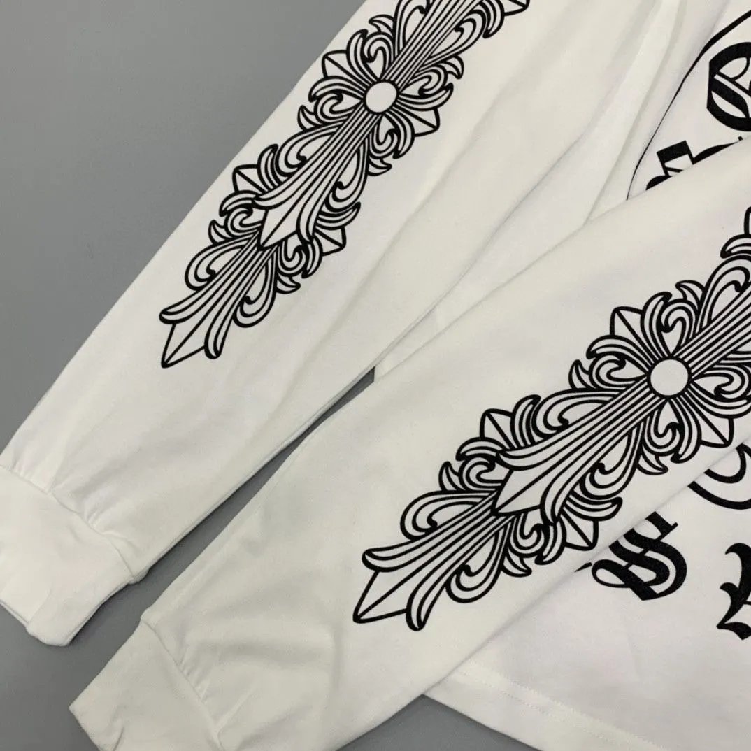 Chrome Hearts Las Vegas Long Sleeve T-Shirt White - 22