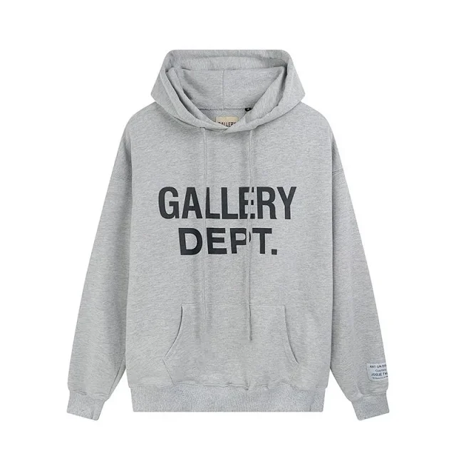Gallery Dept. Hoodies & Sweatshirts Logo Print Pullover Hoodie product detail image 1