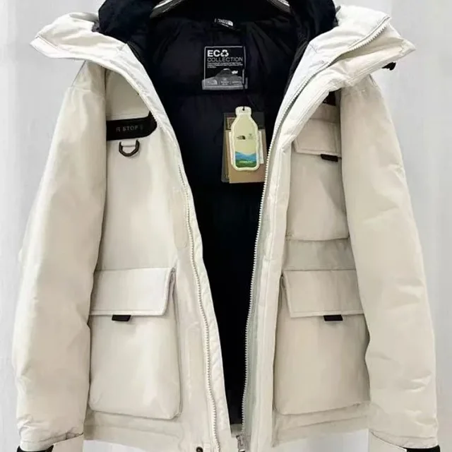 The North Face Down Jackets Hooded Multi-Pocket Jacket product detail image 1