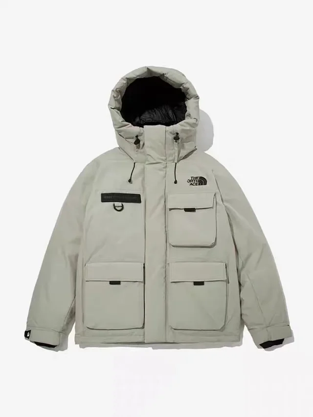 The North Face Down Jackets Hooded Multi-Pocket Jacket product detail image 4
