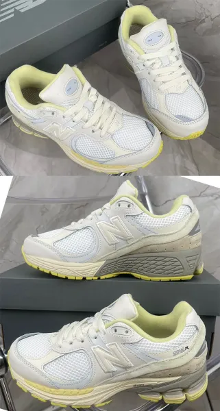 New Balance 2002R GORE-TEX Beige Blue Running Shoes - 15