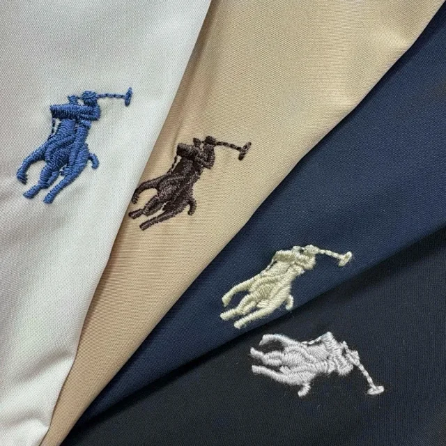 Polo Ralph Lauren Jackets Harrington jacket with point collar, zip front and button-flap pockets product detail image 7